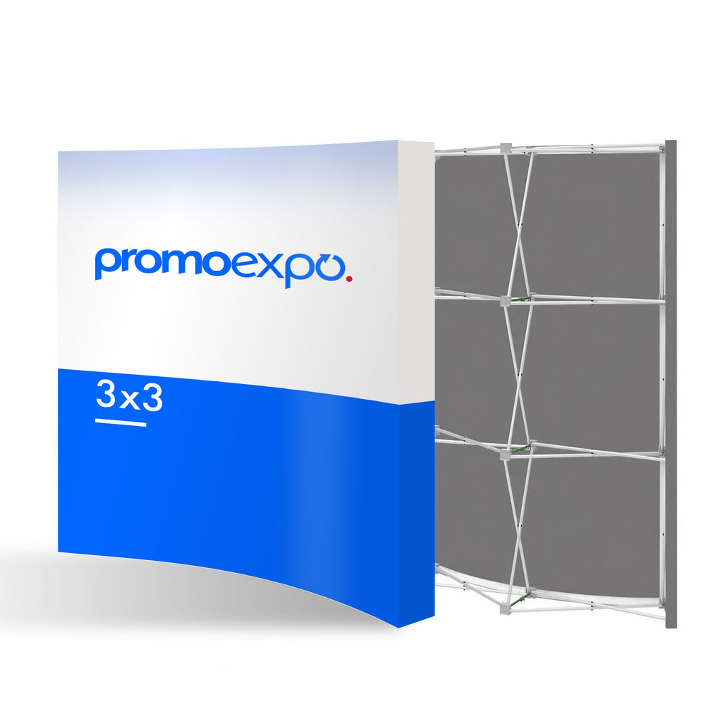 Pop-Up Spider Velcro Curbat Personalizabil – Perete Publicitar Modular