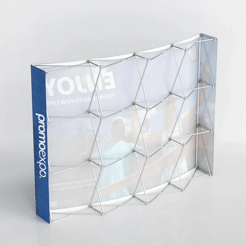 Pop-Up Spider Velcro Curbat Personalizabil – Perete Publicitar Modular
