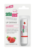 Balsam dermatologic protector pentru buze SPF 30 cu căpșuni