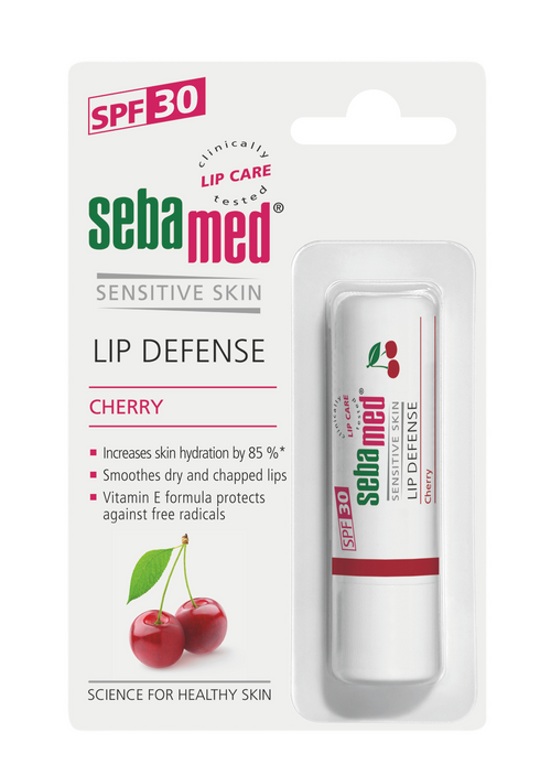Balsam dermatologic protector pentru buze SPF 30 cu cireșe