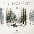 Set Clipart Pini Înzăpeziți Acuarelă | PNG cu Fundal Transparent | Pentru Invitații și Design Digital