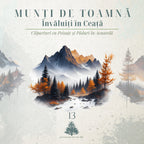 Munți de Toamnă Învăluiți în Ceață: Cliparturi cu Peisaje și Păduri în Acuarelă