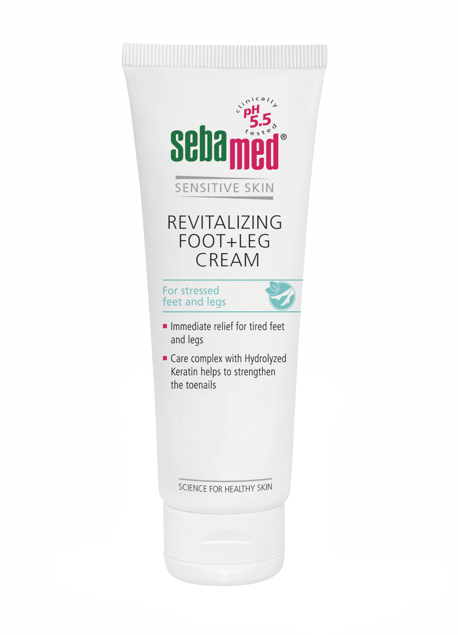 Cremă dermatologică revitalizantă pentru picioare