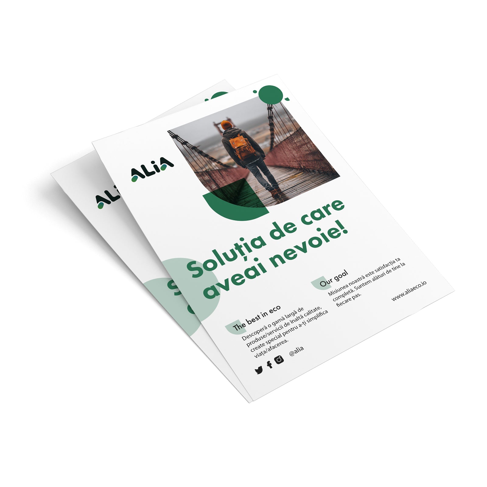 Flyere policromie față-verso – tipar profesional