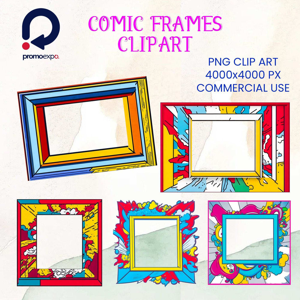 Clipart Rame Benzi Desenate, Rame Storyboard Comic