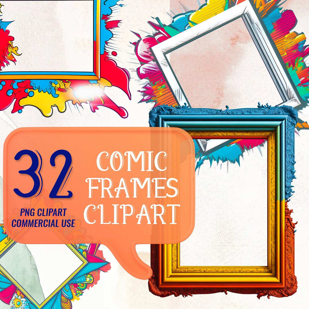 Clipart Rame Benzi Desenate, Rame Storyboard Comic