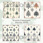 Scandi-Inspired Christmas – Pachet Digital cu Fundaluri de Crăciun în Stil Nordic