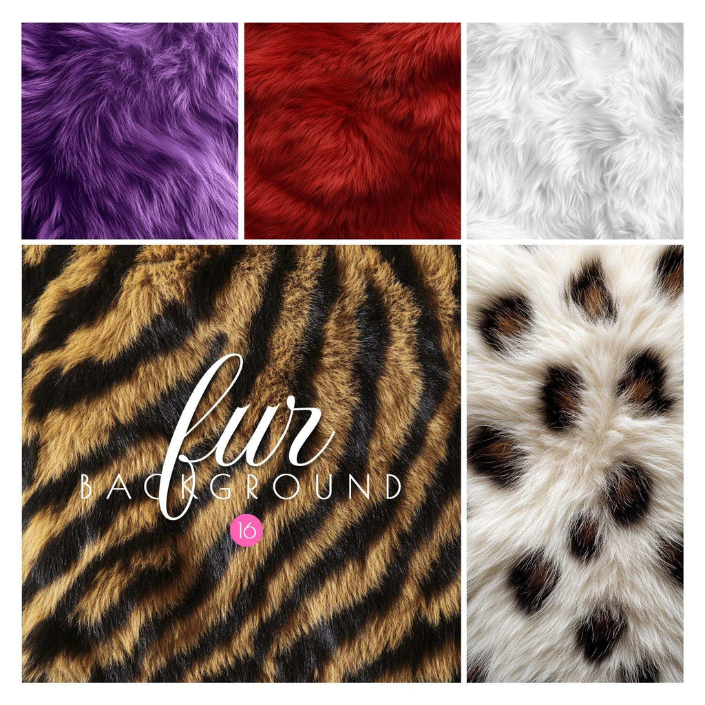 Luxurious Fur Texture – Fundaluri digitale PNG cu texturi realiste de blană