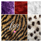 Luxurious Fur Texture – Fundaluri digitale PNG cu texturi realiste de blană