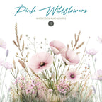 Pink Floral Clipart, Pink Wildflowers, Pastel Wild Flowers, Wedding Clipart, Floral Illustrations, Wild Flower Borders, Premade Bouquets, Pink Watercolor Flowers
Wildflower Clipart PNG
Floral Digital Art
Watercolor Wildflowers
Pink Floral Graphics
