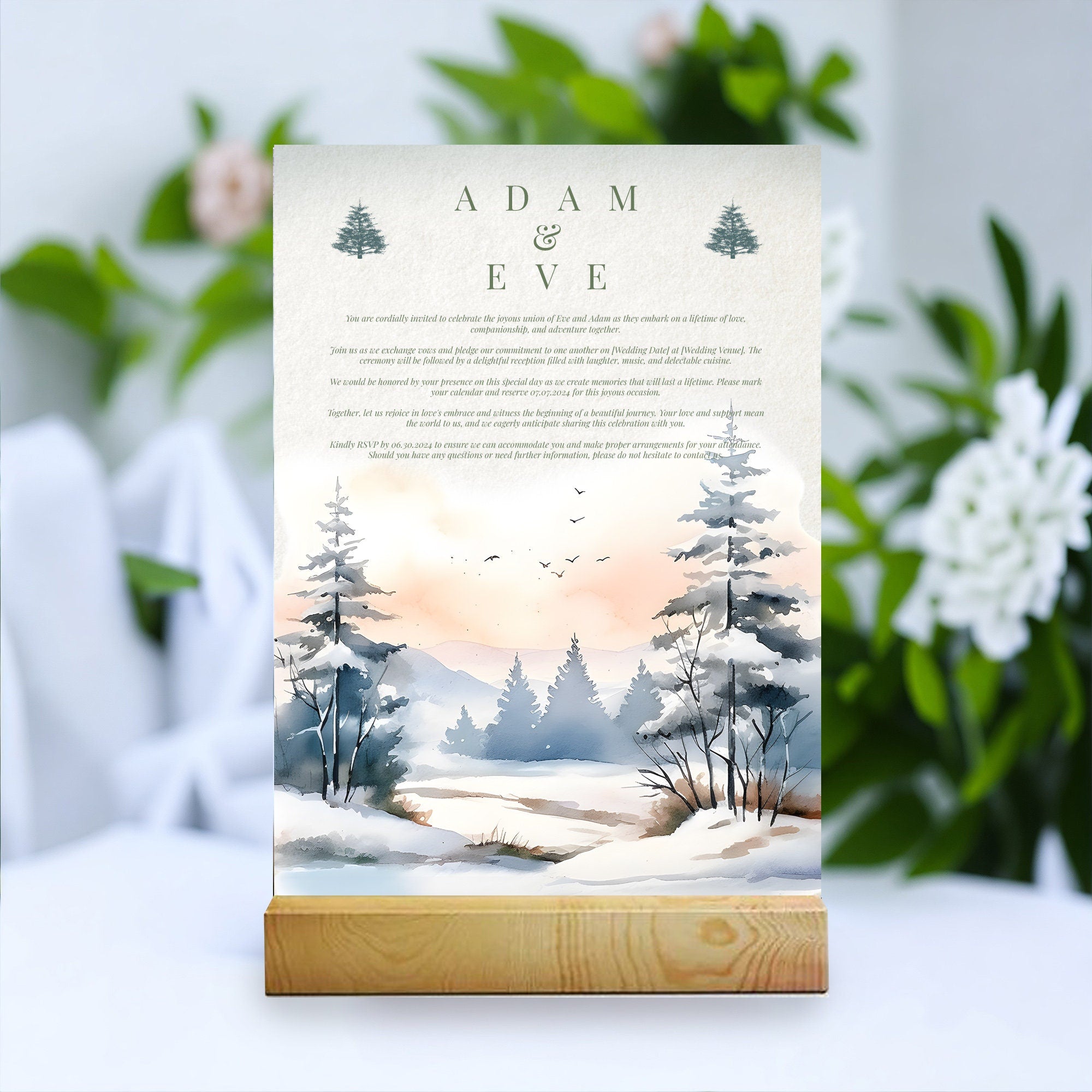 Frosty Wonderland, Winter Watercolor Scenery, Watercolor Landscapes, Landscapes Clipart, Winter Scenes, Winter Clipart, Fine Art Landscapes