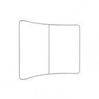 Pop-Up Textil Curbat Personalizabil – Perete Publicitar Modular