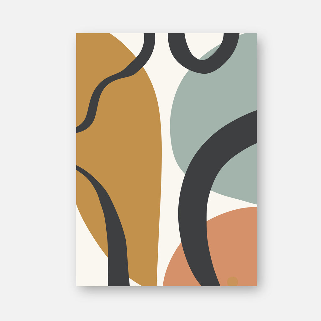 Poster & Tablou „Fluxuri organice” – Tablou modern înrămat sau print artistic | A4, A3, B2, B1