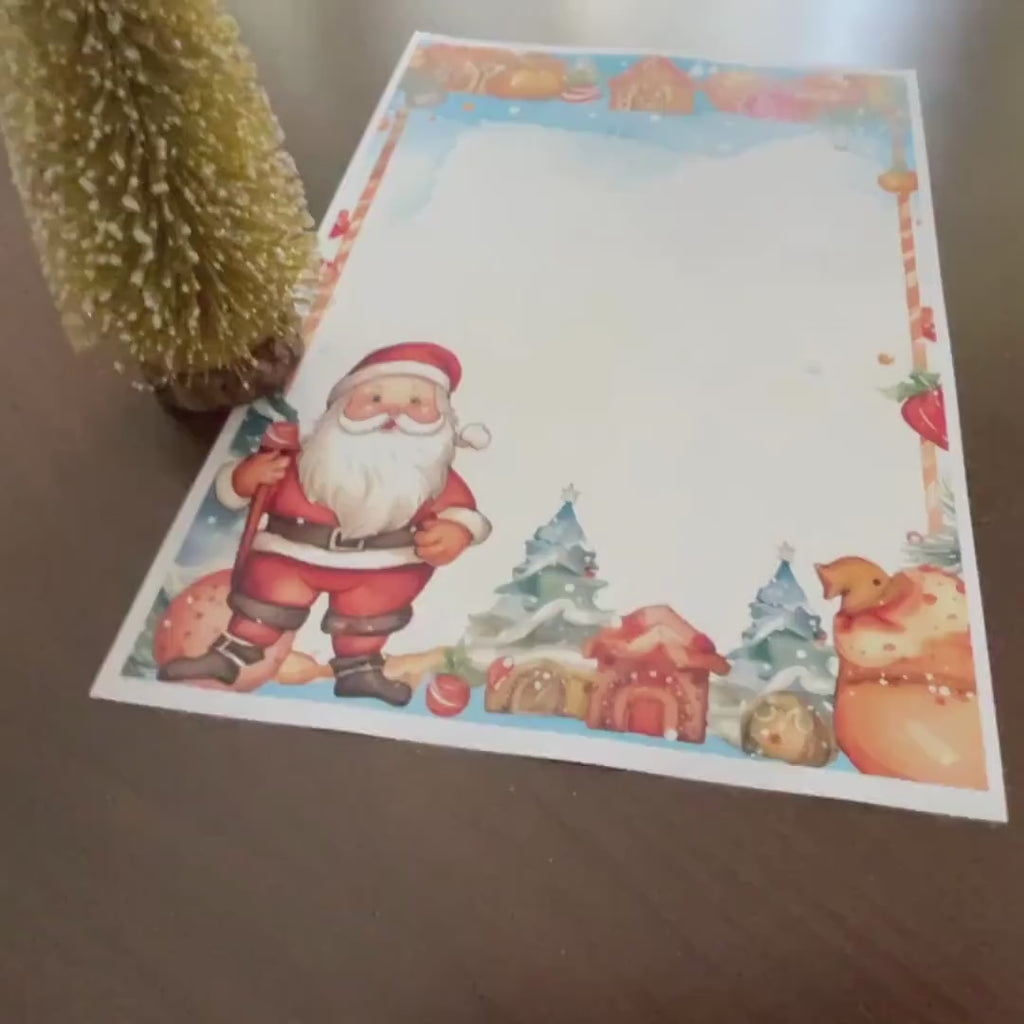Festive Christmas Stationery Set - Letter & A4 - Letterheads - 17 Designs, Christmas Frame, Commercial Use, Printable Pages, Christmas Paper