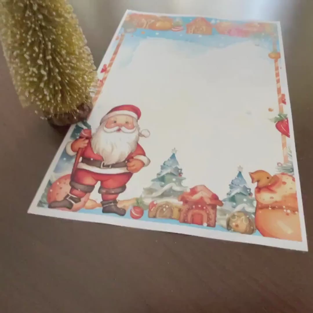Festive Christmas Stationery Set - Letter & A4 - Letterheads - 17 Designs, Christmas Frame, Commercial Use, Printable Pages, Christmas Paper