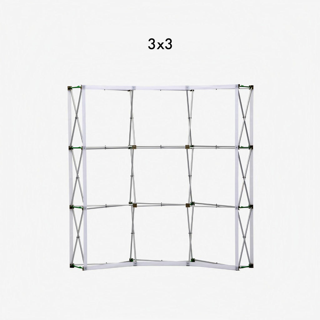 Pop-Up Spider Velcro Curbat Personalizabil – Perete Publicitar Modular