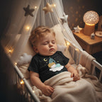 Tricou Bebeluși „Time to Sleep” Somn ușor | Bumbac 100% Premium | 6-24 Luni