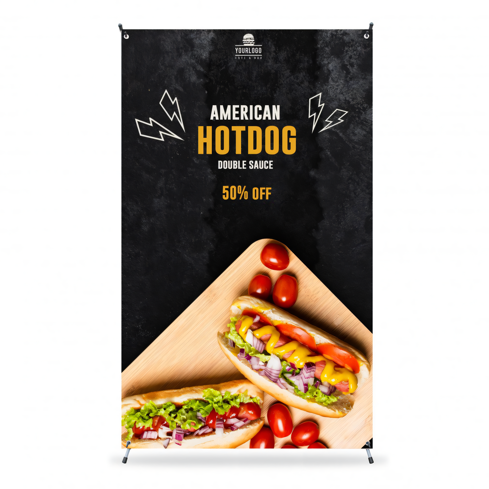 X-Banner Personalizabil – Afișaj Publicitar Portabil și Econom